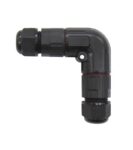 Σύνδεσμος 3 Καλωδίων 1.5mm² Στεγανός IP68 450V 24A με Λάστιχο Μ16Α & Βιδωτή Κλέμμα Γωνιακός