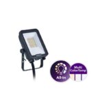 Philips BVP167 Προβολέας LED 10W 1100lm IP65 ΙΚ07 3 Χρωματισμών 3000/4000/6500K Μαύρος 02.001.1496