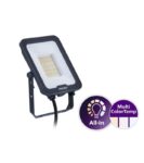 Philips BVP167 Προβολέας LED 50W 5500lm IP65 ΙΚ07 3 Χρωματισμών 3000/4000/6500K Μαύρος 02.001.1498