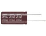 Πυκνωτής Ηλεκτρολυτικός 330μF 250V 85°C Φ18x40mm Lelon