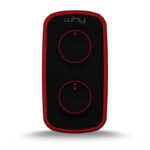SiceTech Τηλεχειριστήριο 433 & 868MHz 4 Εντολών Σταθερού & Κυλιόμενου Κωδικού Why Evo Mini Vulcan Red 4791032