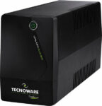 Tecnoware Era Plus 800 UPS Line Interactive 800VA / 560W Τροποποιημένου Ημιτόνου με 2 Πρίζες Schuko