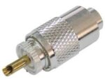 Βύσμα UHF Αρσενικό Twist-On Καλωδίου RG58/RG213 Επαργυρωμένο Ultimax V7503