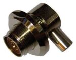 Βύσμα UHF Θηλυκό Twist-On Panel Mount Γωνία Καλωδίου RG58 Ultimax V7513AK