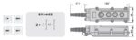 Μπουτονιέρα Καλωδίου 4 Εντολών 2NO+2NO IP 65 Xindali XCD62 - Image 3