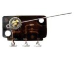 Microswitch Snap Action με Έλασμα 80mm, SPDT 5A/250VAC, Faston Zippy