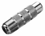 Adaptor F Θηλυκό σε RCA Θηλυκό Μεταλλικό Ultimax V7251