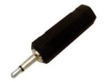 Adaptor 3.5mm Mono Αρσενικό σε 6.3mm Mono Θηλυκό Πλαστικό Μαύρο Lancom EA2022