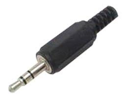 210535-o1.jpg Βύσμα 2.5mm Stereo Αρσενικό Πλαστικό Καλωδίου Μαύρο Ultimax AP1026 - Image 1