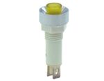Ενδεικτική Λυχνία Neon Κίτρινη Φ10mm 230VAC IP40 με Ακροδέκτες Κόλλησης XH024/230/Y