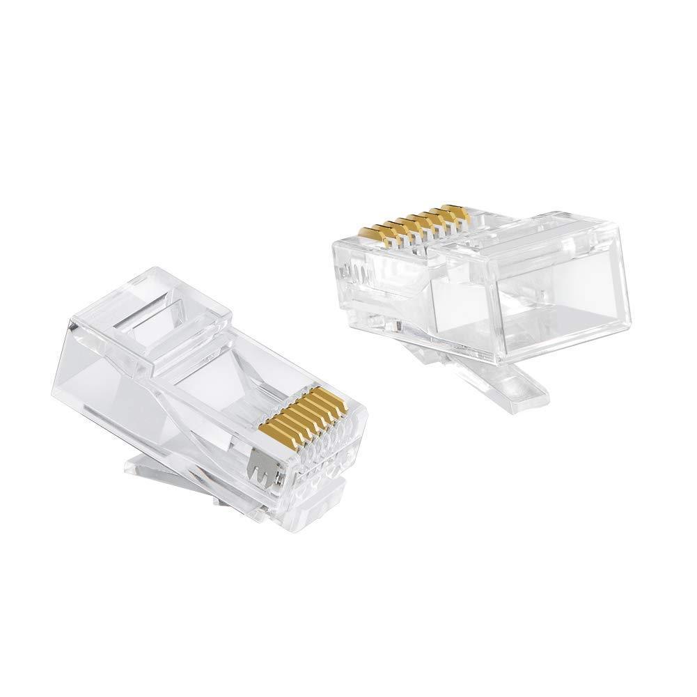 224389-o1.jpg Βύσμα RJ45 8P8C Cat.5e Πρεσαριστό Καλωδίου YH8-807 - Image 1