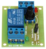 Μονάδα Χρονοκαθυστέρησης (Time Delay Off) 2-60sec / 10sec-10min 12VDC με Επαφή Ρελέ 10A 30VDC & Ενδεικτικό LED Delta PK1-12-ZPC - Image 3