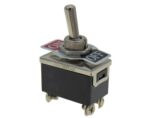 Διακόπτης Μοχλού Toggle OFF-ON 4 Pin DPST, 10A/250VAC, Φ12mm KN3C-201A-A1