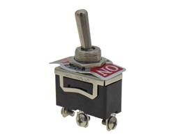 225195-o1.jpg Διακόπτης Μοχλού Toggle ON-OFF-ON 3 Pin SP3T, 10A/250VAC, Φ12mm KN3C-103A-A3 - Image 1