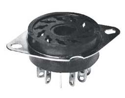 226154-o1.jpg Βάση Fast On για Ρελέ Τύπου Λυχνίας 11 Pin Schrack MT 78 613 - Image 1