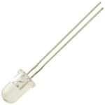 LED Κόκκινο Φ5mm 3V 10000mcd 20mA 20° L-7113SEC-H Kingbright