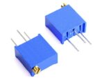 Ποτενσιόμετρο Trimmer Πολύστροφο Κάθετο 2kΩ 9x5mm