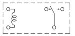 Ρελέ Ηλεκτρομαγνητικό 24VDC 10A 1 Επαφής N.O+N.C 5 Pin για PCB Sanyou SMI-S-124D - Image 2
