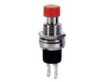 Πιεζοδιακόπτης Push OFF SPST-NC, 1.5A/250VAC Φ7mm Κόκκινος Ultimax PB308C