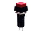 Πιεζοδιακόπτης Push OFF SPST-NC, Φ12mm Κόκκινος Ultimax PB303C