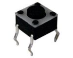 Microswitch TACT 4 Pin Push ON SPST-NO, 1.77N, 6x6x7mm THT Jianfu TVDP01