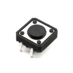 Microswitch TACT 4 Pin Push ON SPST-NO 1.76N, 12x12x4.3mm THT