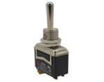 Διακόπτης Μοχλού Toggle OFF-(ON) 2 Pin SPST, 15A/250VAC, Φ12mm Kedu HY29I