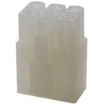 Βύσμα Οχημάτων Τύπου Molex 6 Pin Θηλυκό με Βήμα 6.20mm για Καλώδιο, Χωρίς Επαφές 660406