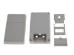 Κουτί Κατασκευών Πλαστικό ABS Γκρι 180x100x40mm με Θέση για Display & Οδηγούς για PCB Gainta G968GST - Image 3