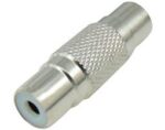 Adaptor RCA Θηλυκό σε Θηλυκό Μεταλλικό LZ527