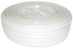 Τηλεφωνικό Καλώδιο Flat 6x0.12mm Λευκό HEC429 1m - Image 2