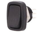Διακόπτης Rocker ON-ON 6 Pin DPDT, 3A/250VAC, Φ12.2mm SCI R13-213B