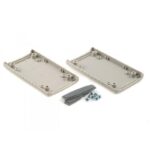 Κουτί Κατασκευών Πλαστικό ABS Γκρι 90x50x16mm με Οδηγούς για PCB Gainta G430 - Image 2