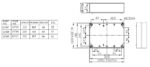 Κουτί Κατασκευών Πλαστικό ABS Λευκό 225x165x40mm με Οδηγούς για PCB Gainta G747 - Image 3