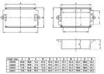 Κουτί Κατασκευών Πλαστικό ABS Μαύρο 65x38x22mm με Εξόδους Καλωδίων Gainta G1011 - Image 3