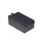 Κουτί Κατασκευών Πλαστικό ABS Μαύρο 72x44x27mm με Εξόδους Καλωδίων Gainta G1017