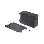 Κουτί Κατασκευών Πλαστικό ABS Μαύρο 82x57x33mm με Εξόδους Καλωδίων Gainta G1019 - Image 2