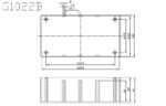 Κουτί Κατασκευών Πλαστικό ABS Μαύρο 130x68x44mm με Οδηγούς για PCB Gainta G1022B - Image 3