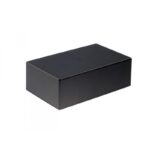 Κουτί Κατασκευών Πλαστικό ABS Μαύρο 157.8x95.5x53mm με Οδηγούς για PCB Gainta G1024B
