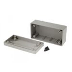 Κουτί Κατασκευών Πλαστικό ABS Γκρι 95x48x38mm με Οδηγούς για PCB Gainta G1068G - Image 2