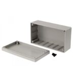 Κουτί Κατασκευών Πλαστικό ABS Γκρι 135x75x50mm με Οδηγούς για PCB Gainta G1098G - Image 2