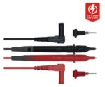 Mastech Ακροδέκτες Πολυμέτρου 132mm CATIII-CATIV με Μήκος Καλωδίου 1.5m T3060B