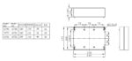 Κουτί Κατασκευών Πλαστικό ABS Λευκό 245x175x50mm με Οδηγούς για PCB Gainta G750 - Image 2