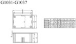 Κουτί Κατασκευών Πλαστικό ABS Μαύρο 189x113x66.6mm με Οδηγούς για PCB Gainta G1037B - Image 3
