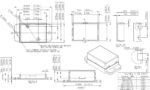Κουτί Κατασκευών Πλαστικό ABS Μαύρο 50x35.4x22mm με Βάση Στήριξης Gainta NUB503522BK - Image 3