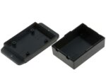 Κουτί Κατασκευών Πλαστικό ABS Μαύρο 70x50.4x29.5mm με Βάση Στήριξης Gainta NUB705029BK - Image 2