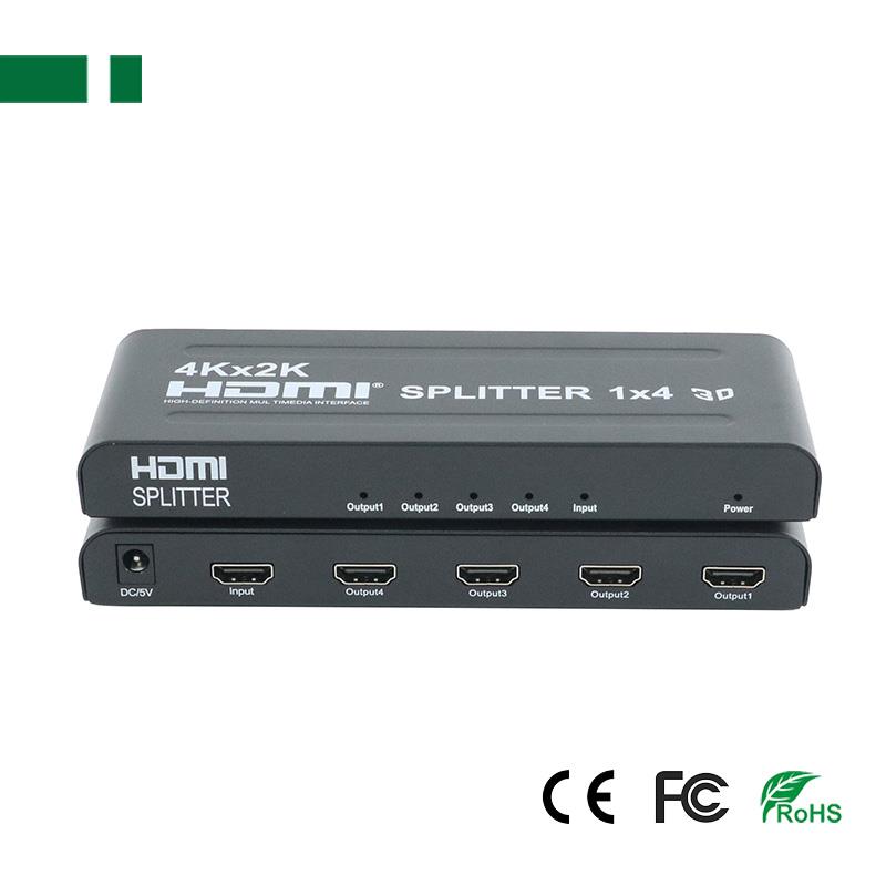 310753-o1.jpg HDMI Splitter 1 Είσοδος / 4 Έξοδοι 1080p 3D Anga PS-1004-4K - Image 1