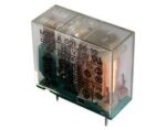 Ρελέ Ηλεκτρομαγνητικό 110VDC 10A 1 Επαφής N.C+N.O 5 Pin για PCB Carlo Gavazzi MZPA0025610
