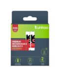 Uniross Hybrio Επαναφορτιζόμενες Μπαταρίες AAA 1.2V 550mAh Ni-MH 2τμχ