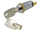 Διακόπτης με Κλειδί OFF-(ON) 90° Μίζα, 2 Θέσεων 2 Pin SPST, 2A/250VAC, Φ19mm Ultimax S212ZA
